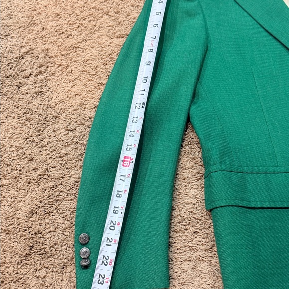 Hart Schaffner Marx Jack Nicklaus Golf Masters VINTAGE Green Blazer 35 R - Picture 10 of 11